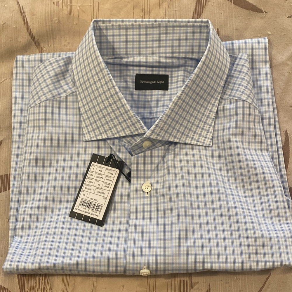 Ermenegildo Zegna men’s dress shirt